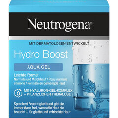 Освежающий гель для нормальной и комбинированной кожи Neutrogena Hydro Boost Aqua Gel, 50 мл цена и информация | Наносите на чистую кожу лица. Подержите около 10-15 минут и смойте водой. | 220.lv