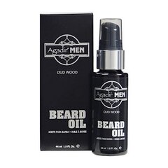 Bārdas eļļa Agadir Oud Wood Beard Oil (44 ml) cena un informācija | Skūšanās piederumi, kosmētika | 220.lv