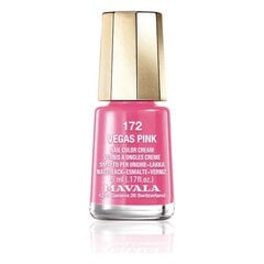 Nagu laka Nail Color Cream Mavala 172-vegas pink (5 ml) cena un informācija | Nagu lakas, stiprinātāji | 220.lv