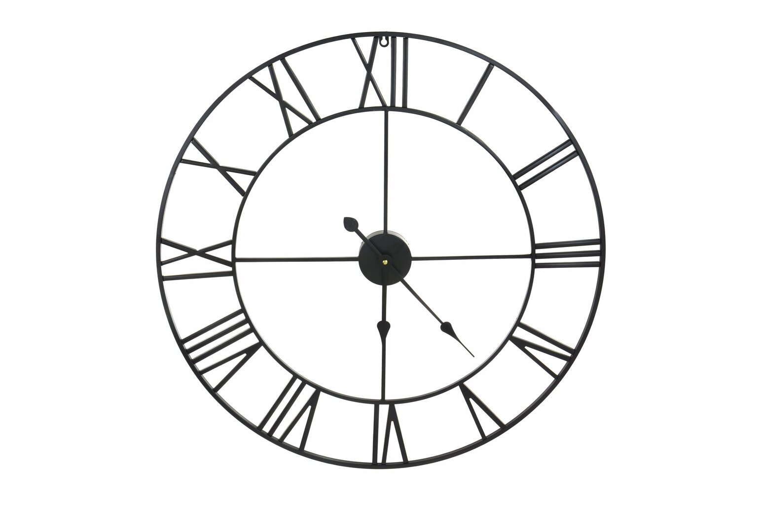 Metāla sienas pulkstenis 80 cm ar klusuma mehānismu cena un informācija | Pulksteņi | 220.lv