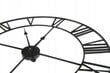 Metāla sienas pulkstenis 80 cm ar klusuma mehānismu cena un informācija | Pulksteņi | 220.lv