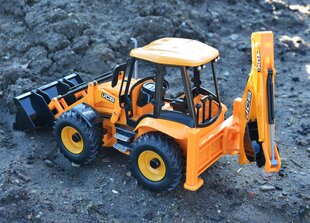 Радиоуправляемый экскаватор-погрузчик Doubleeagle JCB E589-003 цена и информация | Конструктор автомобилей игрушки для мальчиков | 220.lv