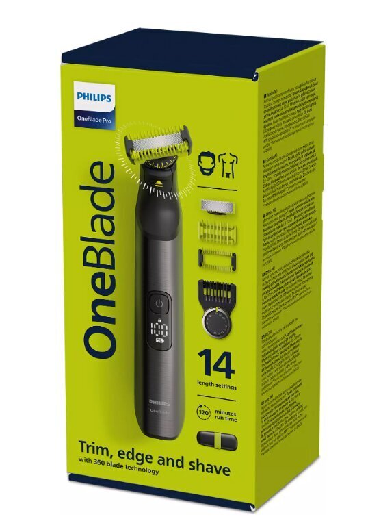 OneBlade Pro 360 QP6651/61 cena un informācija | Bārdas skuvekļi | 220.lv