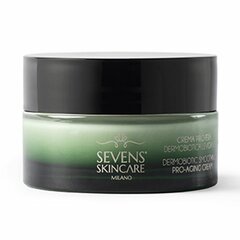 Увлажняющий антивозрастной крем Sevens Skincare Dermobiotic цена и информация | Наносите на чистую кожу лица. Подержите около 10-15 минут и смойте водой. | 220.lv