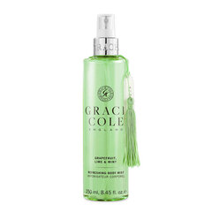 Спрей для тела Grace Cole Grapefruit, Lime & Mint 250 мл цена и информация | Кремы, лосьоны для тела | 220.lv