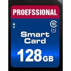 Atmiņas karte SD 128 GB - tumši zila cena un informācija | Atmiņas kartes fotokamerām | 220.lv