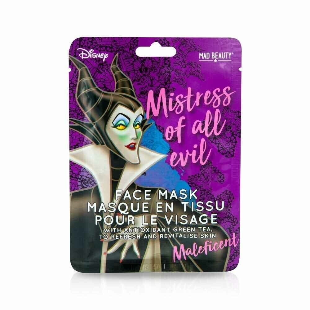 Sejas maska Mad Beauty Disney Maleficient (25 ml) цена и информация | Sejas maskas, acu maskas | 220.lv