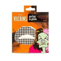 Временный татуаж Mad Beauty Disney Villains Cruella, губы цена и информация | Кисти для макияжа, спонжи | 220.lv