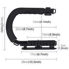 U-образное крепление камеры цена и информация | Аксессуары для видеокамер | 220.lv