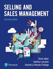 Selling and Sales Management 11th edition cena un informācija | Ekonomikas grāmatas | 220.lv