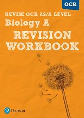 Pearson REVISE OCR AS/A Level Biology Revision Workbook: for home learning, 2022 and 2023 assessments and exams cena un informācija | Ekonomikas grāmatas | 220.lv