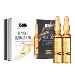 Антиоксидантная сыворотка Melatonin + Ultraglican Isdin (20 шт) цена и информация | Сыворотки для лица, масла | 220.lv
