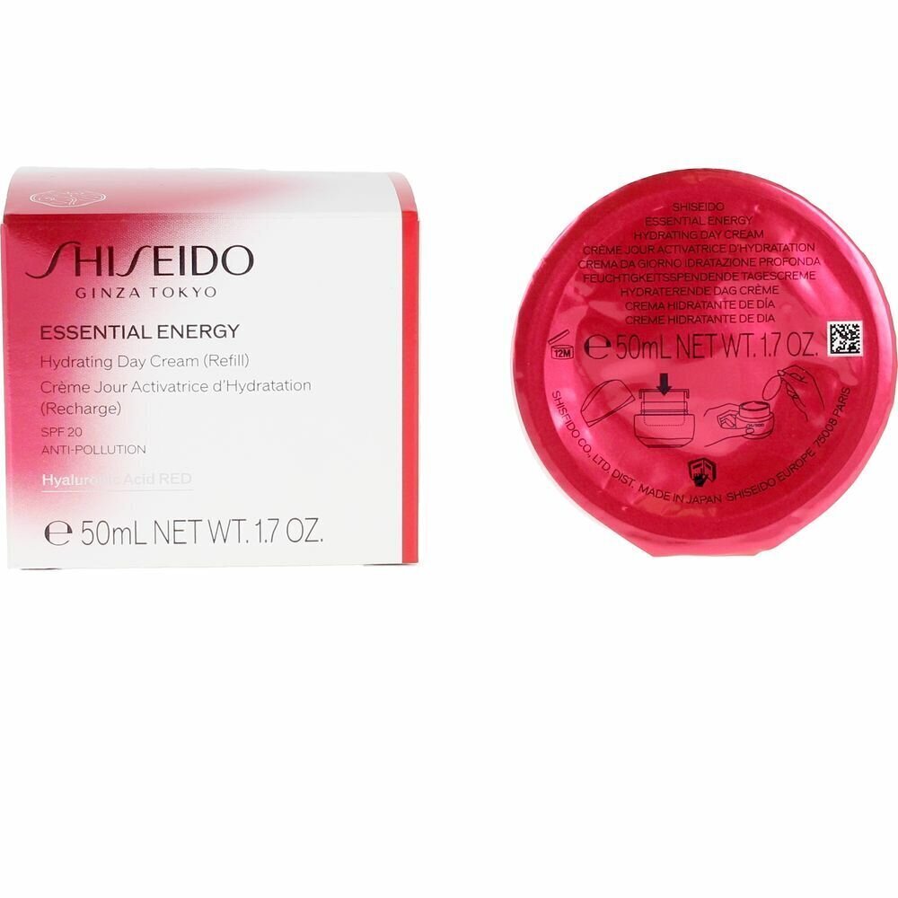 Mitrinošs krēms Shiseido Essential Energy Uzpilde Spf 20 (50 ml) цена и информация | Sejas krēmi | 220.lv