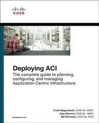 Deploying ACI: The complete guide to planning, configuring, and managing Application Centric Infrastructure cena un informācija | Ekonomikas grāmatas | 220.lv