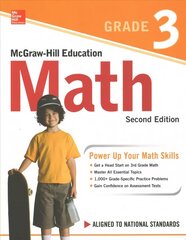 McGraw-Hill Education Math Grade 3, Second Edition 2nd edition cena un informācija | Ekonomikas grāmatas | 220.lv