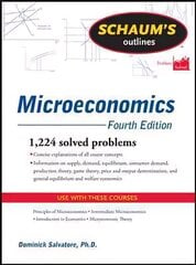 Schaum's Outline of Microeconomics, Fourth Edition 4th edition cena un informācija | Ekonomikas grāmatas | 220.lv