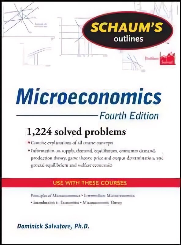 Schaum's Outline of Microeconomics, Fourth Edition 4th edition cena un informācija | Ekonomikas grāmatas | 220.lv