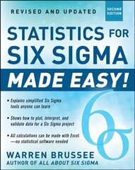 Statistics for Six Sigma Made Easy! Revised and Expanded Second Edition 2nd edition cena un informācija | Ekonomikas grāmatas | 220.lv