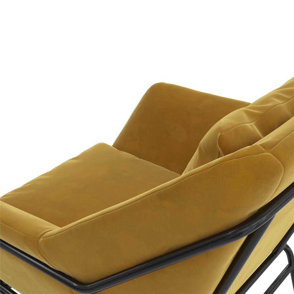 Krēsls Dorel Home Avery, dzeltens цена и информация | Virtuves un ēdamistabas krēsli | 220.lv