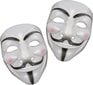 Maska Vendetta, 2 gab. Halovīna ballītei VANVENE Anonymous цена и информация | Karnevāla kostīmi, maskas un parūkas | 220.lv