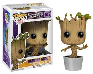 Funko POP! Marvel GOTG Dancing Groot Bobble-Head цена и информация | Атрибутика для игроков | 220.lv