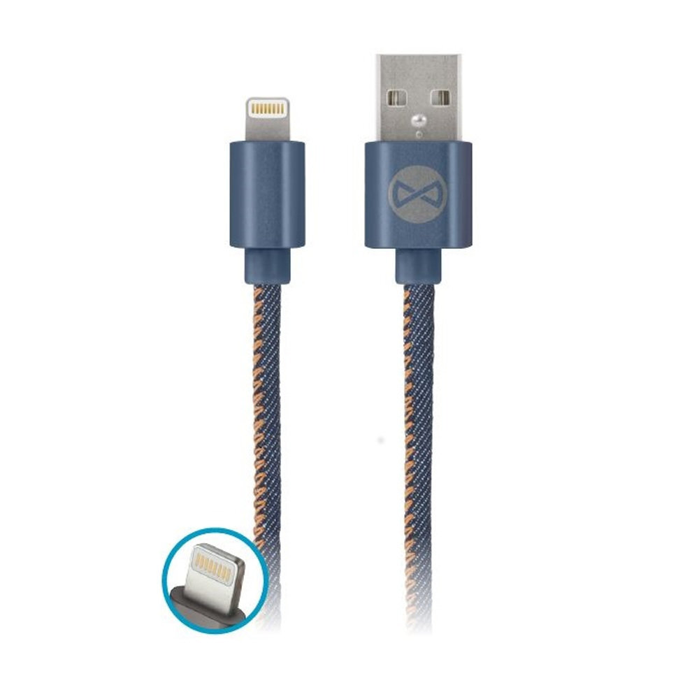 Forever, USB/Lightning, 1 m cena un informācija | Savienotājkabeļi | 220.lv