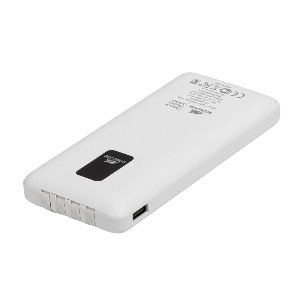 Rivacase 10000 mAh/VA2210 cena un informācija | Lādētāji-akumulatori (Power bank) | 220.lv