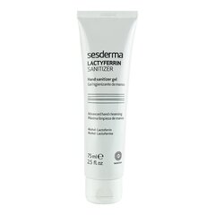 Дезинфицирующий гель для рук Sesderma Lactyferrin (75 ml) цена и информация | Первая помощь | 220.lv