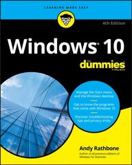 Windows 10 For Dummies 4th Edition cena un informācija | Ekonomikas grāmatas | 220.lv