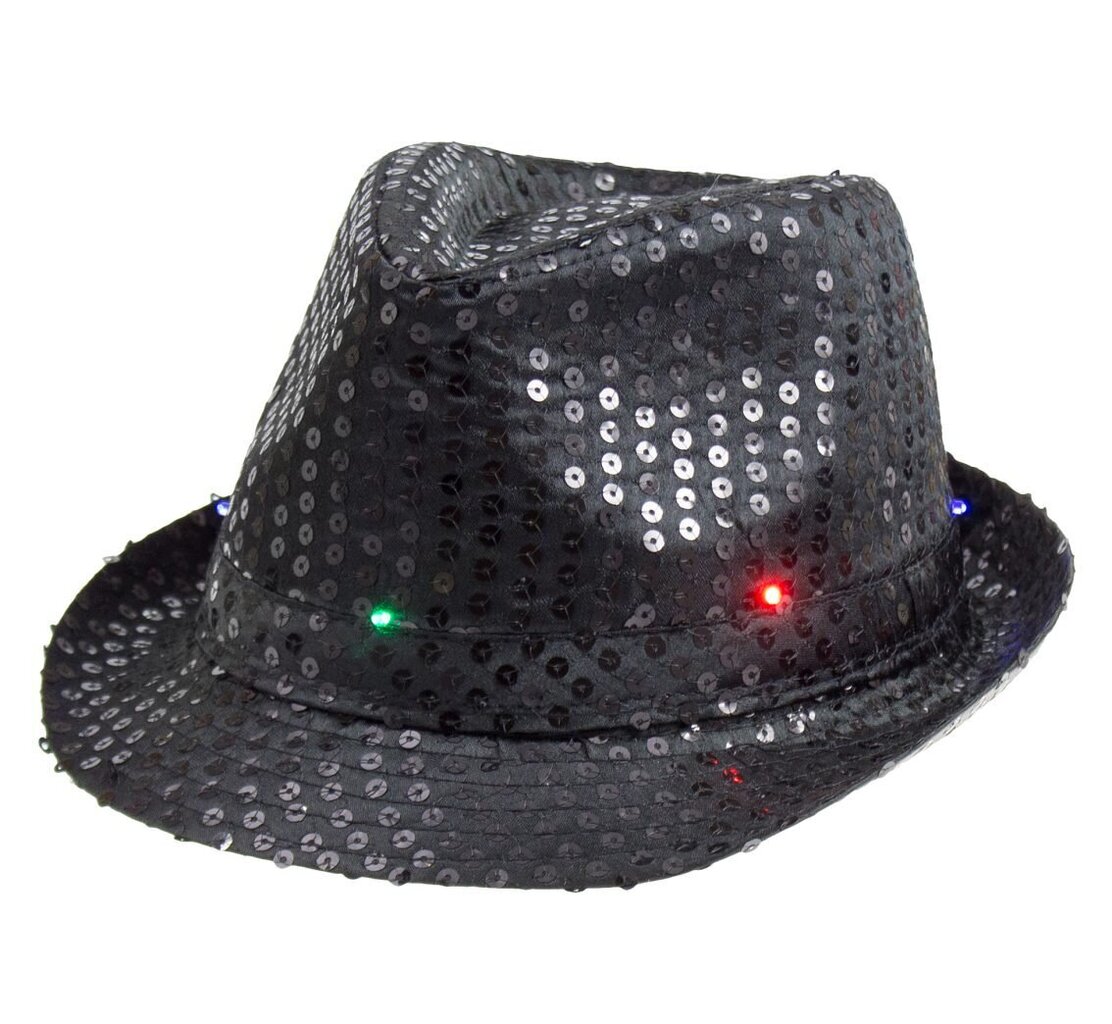 Cepure ar integrētām gaismas diodēm TZ-KSCR cena un informācija | Karnevāla kostīmi, maskas un parūkas | 220.lv