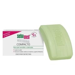 Cietais gēls Sebamed Compacto Jūtīga āda Bez Ziepju Piedevas (100 g) cena un informācija | Ziepes | 220.lv