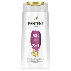 Šampūns sprogainiem matiem Pantene PRO-V 3-vienā (675 ml) cena un informācija | Šampūni | 220.lv
