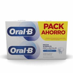 Зубная паста Oral-B Encías & Esmalte Pro-Repair (2 x 75 ml) цена и информация | Зубные щетки, пасты | 220.lv