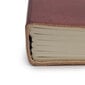 Ādas piezīmju blociņš, ķiršu krāsā, ar dzīvības koka reljefu, 17 x 13 cm, 200 lappuses, S cena un informācija | Burtnīcas un papīra preces | 220.lv