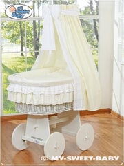 Zīdaiņu gulta Moses Basket/Wicker цена и информация | Детские кроватки | 220.lv