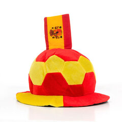 Футбольная шляпа, испанский флаг цена и информация | Карнавальные костюмы, парики и маски | 220.lv