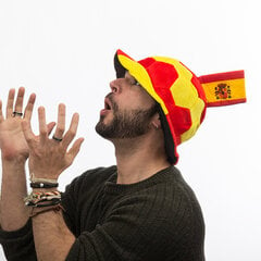 Футбольная шляпа, испанский флаг цена и информация | Карнавальные костюмы, парики и маски | 220.lv