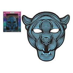 Maska LED Pantera cena un informācija | Karnevāla kostīmi, maskas un parūkas | 220.lv