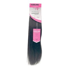 Mākslīgie mati Extensions European Weave Diamond Girl 18" Nº 1b cena un informācija | Matu aksesuāri | 220.lv