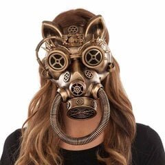 Maska Steampunk Cat cena un informācija | Karnevāla kostīmi, maskas un parūkas | 220.lv