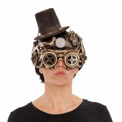 Маска My Other Me Steampunk цена и информация | Карнавальные костюмы, парики и маски | 220.lv