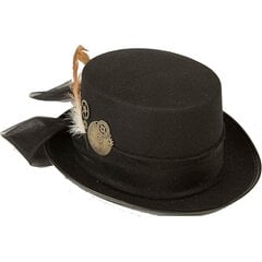 Top hat My Other Me Steampunk cena un informācija | Karnevāla kostīmi, maskas un parūkas | 220.lv