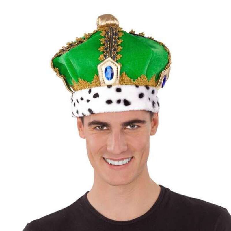 Cepure My Other Me King Zaļš cena un informācija | Karnevāla kostīmi, maskas un parūkas | 220.lv
