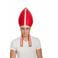 Шляпа My Other Me Bishop Красный цена и информация | Карнавальные костюмы, парики и маски | 220.lv