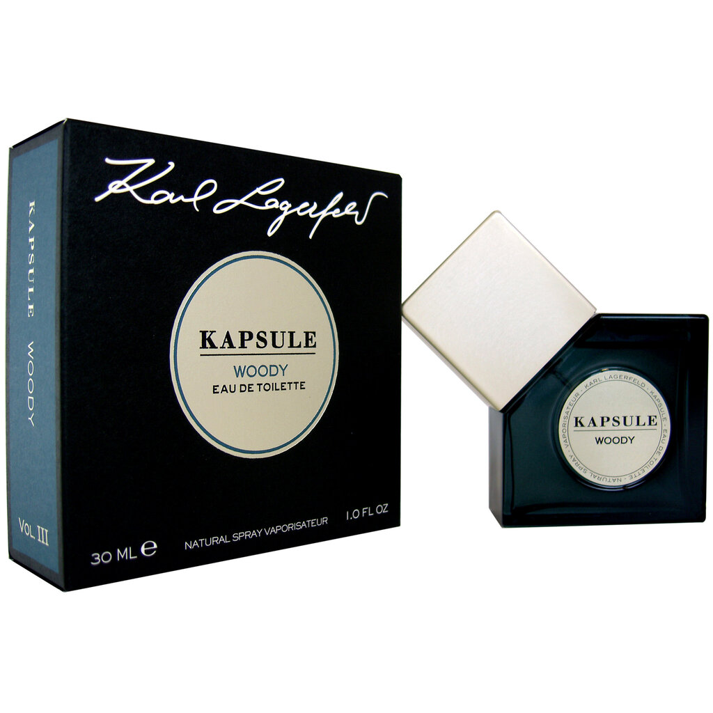 Lagerfeld Kapsule Woody EDT unisex 30 ml цена и информация | Vīriešu smaržas | 220.lv