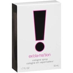 Odekolons Excla-mation edc 50 ml cena un informācija | Sieviešu smaržas | 220.lv