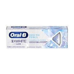 Отбеливающая зубная паста Oral-B 3D White Luxe Жемчуг (75 ml) цена и информация | Зубные щетки, пасты | 220.lv