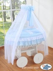 Zīdaiņu gulta Moses Basket/Deluxe Wicker цена и информация | Детские кроватки | 220.lv