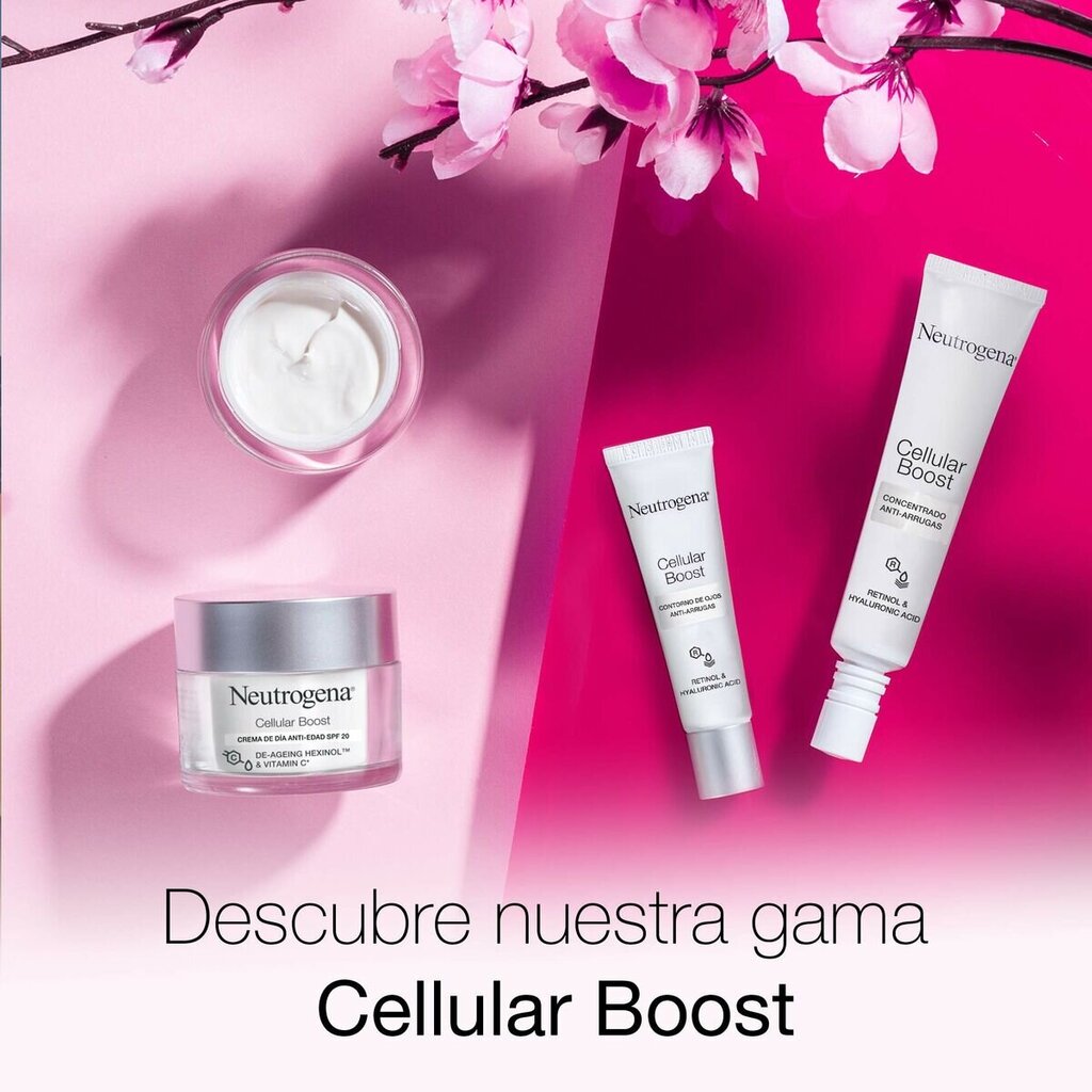 Dienas krēms Neutrogena Cellular Boost Spf 20 (50 ml) cena un informācija | Sejas krēmi | 220.lv