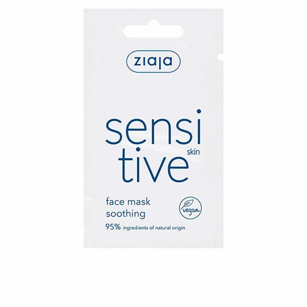 Sejas pīlinga želeja Ziaja Sensitive (7 ml) цена и информация | Sejas maskas, acu maskas | 220.lv